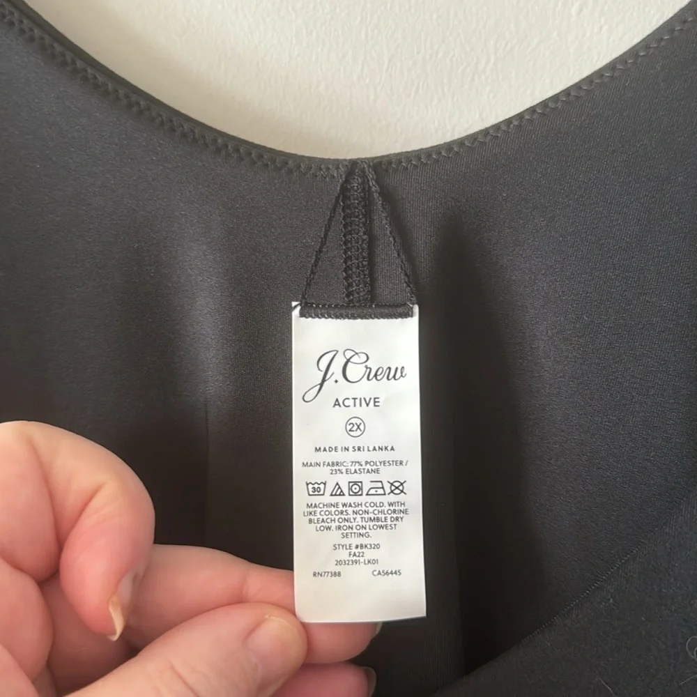 NWT J. Crew CloudStretch V-Neck Sports Dress